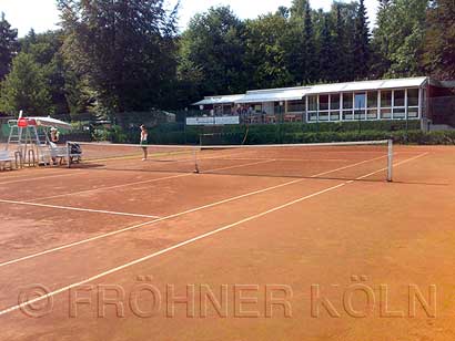 Tennisplatz-Sanierung TC Grün-Gold Bensberg